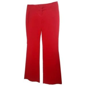 Chloe Red Corduroy Pants Sz 36